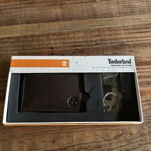 Timberland Wallet & Key chain bottle opener Set! BNIB